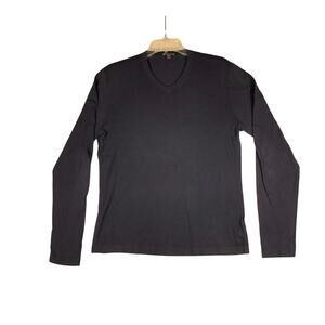 James Perse Los Angeles Mens Sweater Size 1 Small V Neck Lightweight 100% Cotton